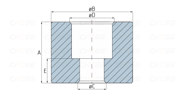 СП1.7-1630 Установочная цилиндрическая опора