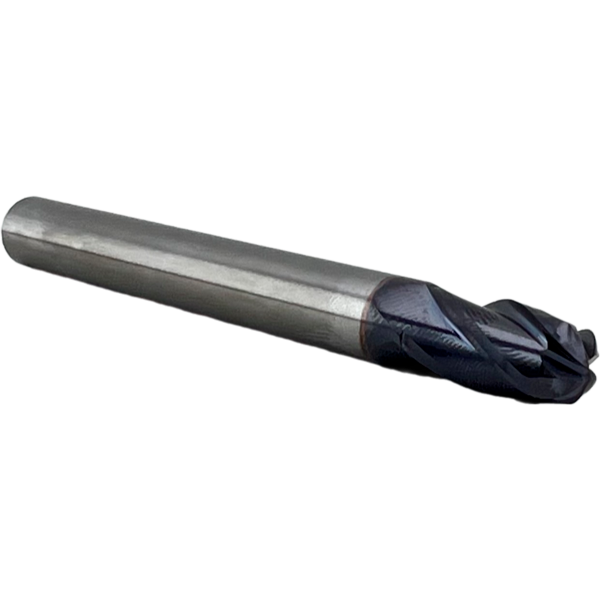 Фреза сферическая твердосплавная 4 зуба, HRC70, 12x24x12x100L,R6