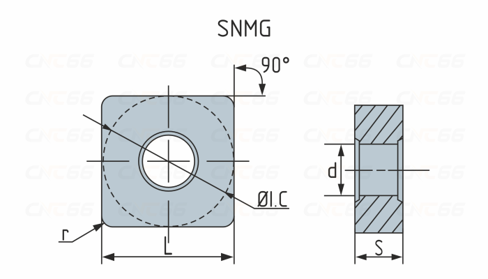 SNMG120408-BF-WS7125 Пластина токарная