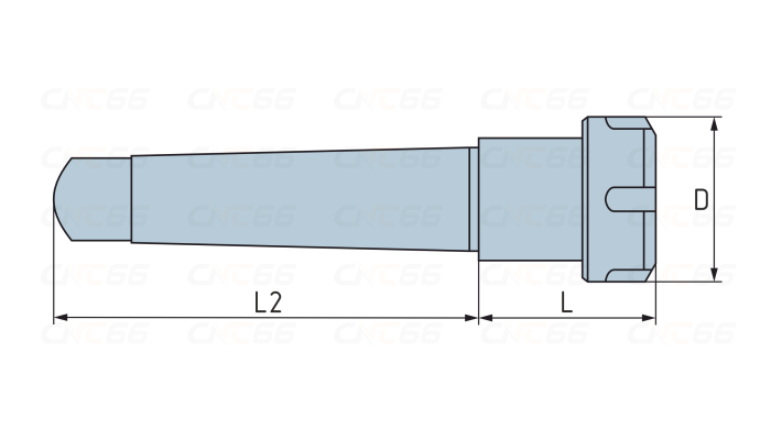 MTA4-ER40-070 Патрон цанговый