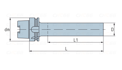 HSK100-D50-300 Контрольная (тестовая) оправка