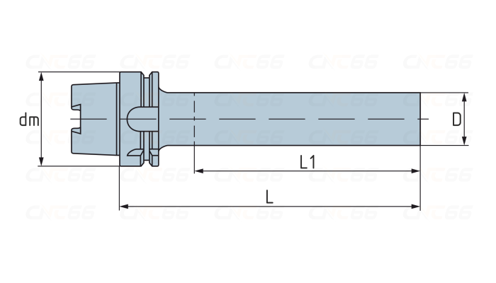 HSK100-D50-300 Контрольная (тестовая) оправка