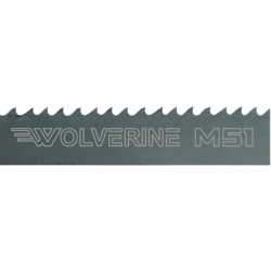 Биметаллическая ленточная пила Wolverine M51 41*1,3*4/6
