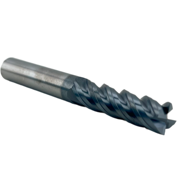 Концевая фреза с плоским торцом 4 зуба, HRC 70, 10х25х10х75L