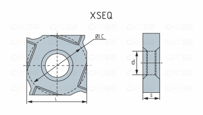 XSEQ1202 CA5020 Пластина твердосплавная
