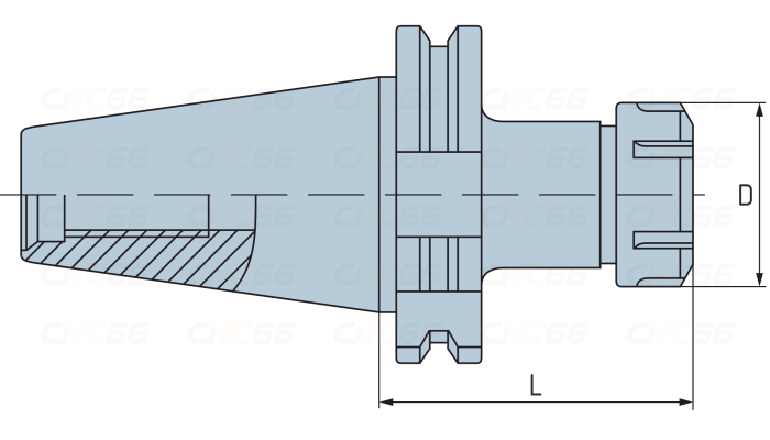 SK30-ER25-100 Патрон цанговый