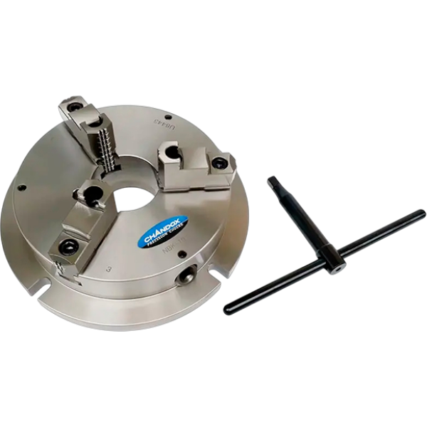 Патрон трехкулачковый самоцентрирующийся для фрезерных ОЦ с ЧПУ VNBK-12