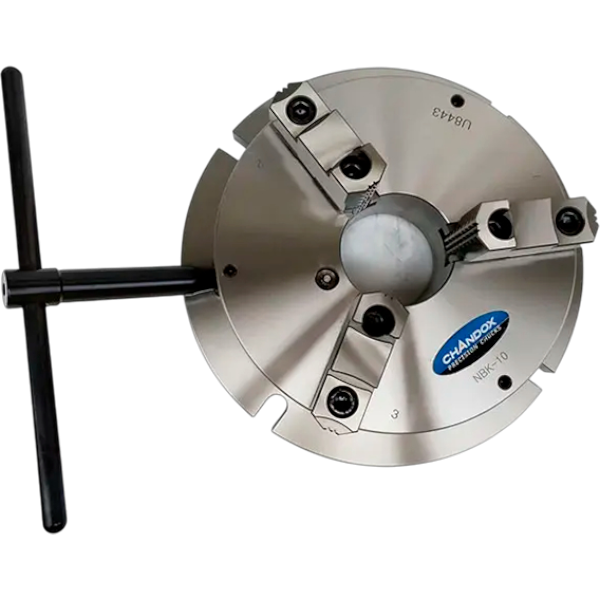 Патрон трехкулачковый самоцентрирующийся для фрезерных ОЦ с ЧПУ VNBK-12