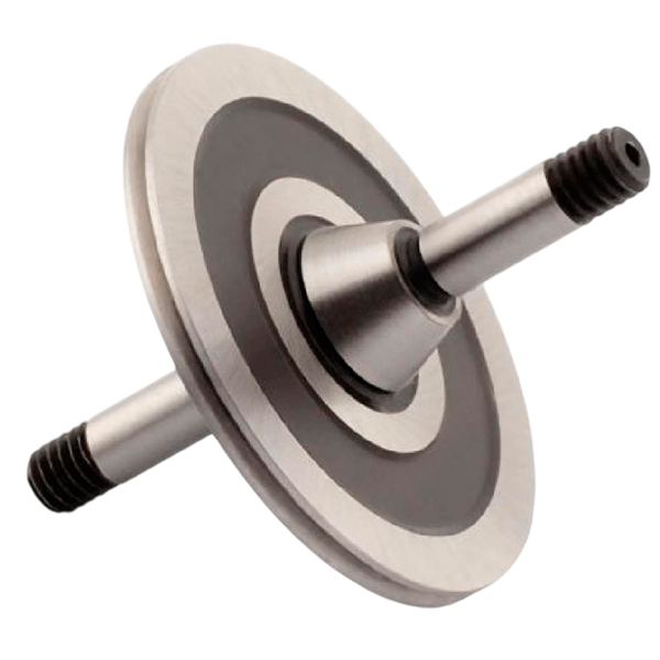 EDM-GW-MB-DK77 Направляющий металлический ролик двухосный, диаметр 31,5 мм