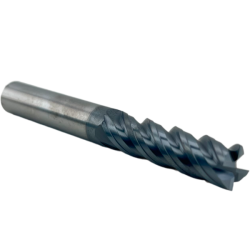 Концевая фреза с плоским торцом 4 зуба, HRC 70, 3х12х3х75L
