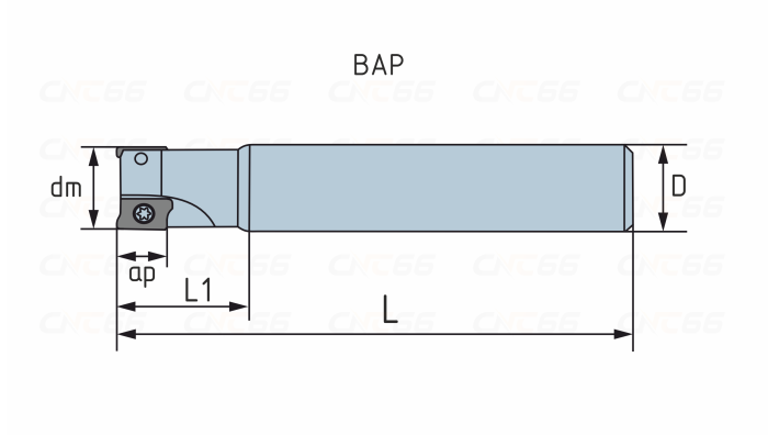 BAP400R-32-300-C32-3T Фреза концевая