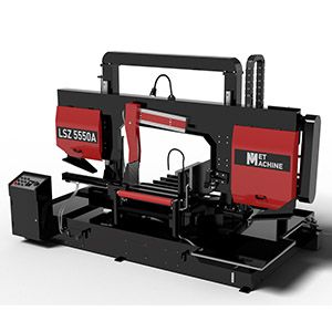 Полуавтоматический ленточнопильный станок LSZ5550A с поворотной рамой