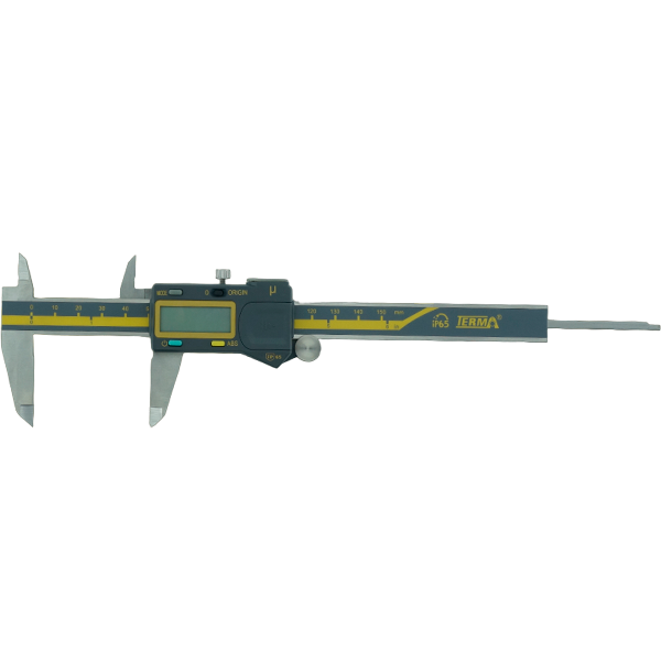 Штангенциркуль цифровой с Bluetooth, степень защиты IP65, 0.01 мм. 0-150 мм