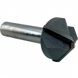 TCHQ-304 Зенковка по металлу, HSS, цилиндрический хвостовик 8 мм,  3-12.4*56*90°